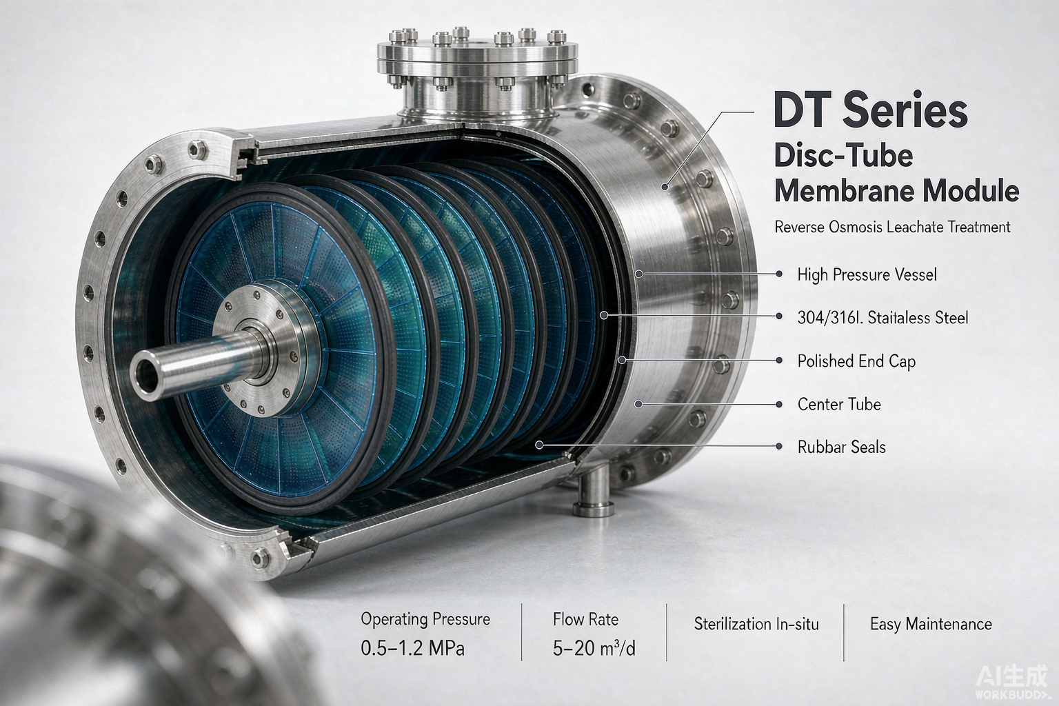 DT Disc-Tube Membrane Module